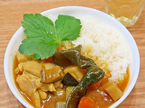 お煮しめで和風カレー☆お煮しめリメイク